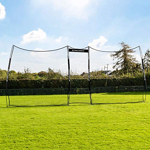 Stop that Ball™ Backstop Net Systems | Multi-Sport Ball Stop Net & Posts | Pop-Up, Freestanding & Socketed Options [7 Sizes] - size: Extender, style: Pop-Up