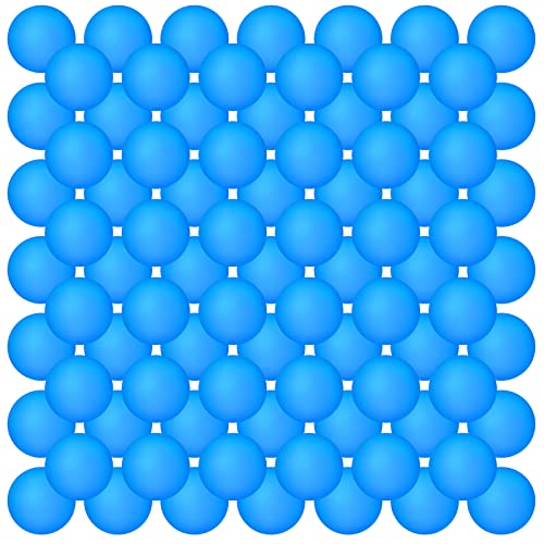 Hanaive 100 Pack Table Tennis Balls Multi Colored 40mm Plastic Balls Bulk Washable Small Game for Carnival Pool Games, Party Decoration Pet Toy - color: Light Blue