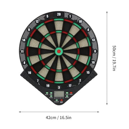 Electronic Darts Board Set HighTech CNC Knurling Toy for Parties or Exercises for Children or Adults