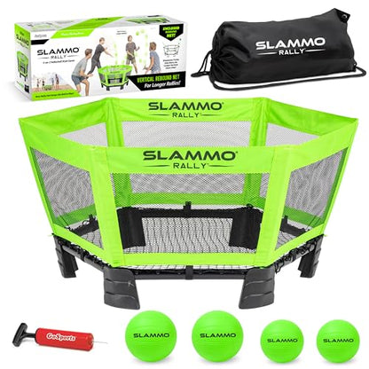 GoSports Slammo Rally - Vertical Net for Longer Rallies - Choose Original or Hardcourt Roundnet Game Set - style: Original