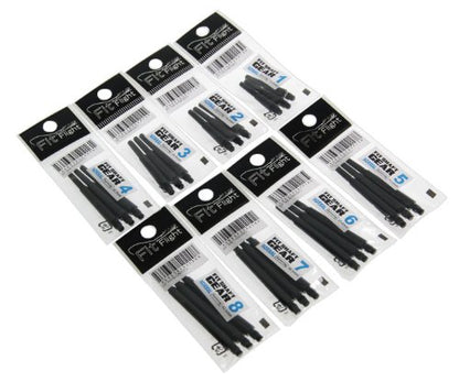 NineDartOut.us Black Fit Shaft Gear - Normal Spinning (#5 Medium (31mm))