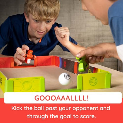 Fat Brain Toys Foosbots Stadium Battle Set, 2 Player Games for Kids Toys, New Active Play for Ages 6 and Up
