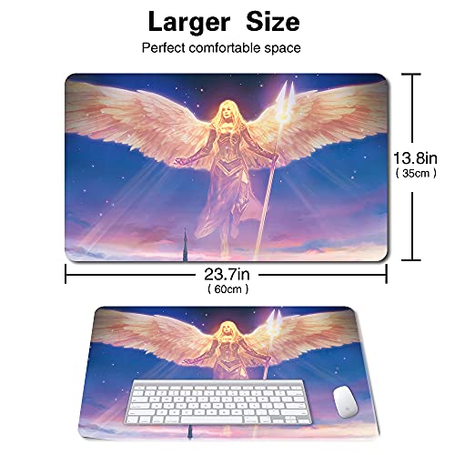 Board Game MTG Playmat Games Size 60X35 cm CCG Compatible for MTG CCG RPG Trading Card Game (AVACYN, Angel of Hope(1)) - color: Avacyn, Angel of Hope(1)