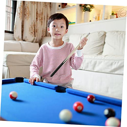GANAZONO Mini Pool Stick for Boys and Girls Short Cue Stick Billiard Cue Rod Child Size Pool Cue Boys and Girls Pool Cue Stick Billiards Cue Stick 48cm Mini Cue Stick