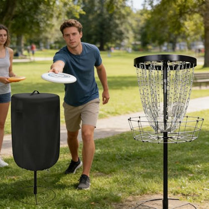 Disc Golf Basket Cover, Polyester 26 by 35 Inch for All Weather Standard Disc Golf Gear Cover