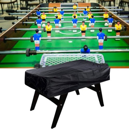 Waterproof Cover for Foosball Table, Outdoor Use, Adjustable Buckles for Wind Resistance, Suitable for Standard Size Tables