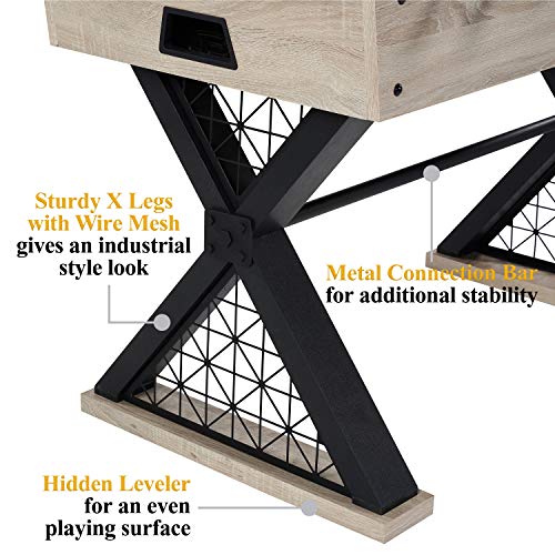 Barrington Foosball Multiple Styles Soccer Foosball Tables, Durable & Stylish Designs with Tabletop Sports Soccer Balls, Perfect for Family Game Rooms - style: Brooks Set