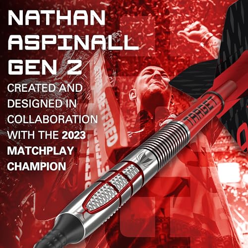 Target Darts Nathan Aspinall Gen 2 18G 95% Tungsten Soft Tip Darts Set