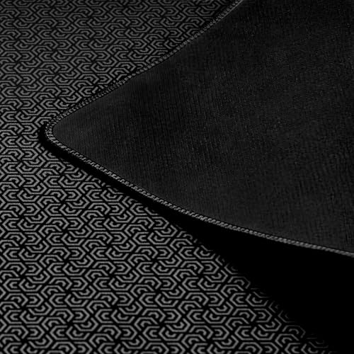Board Game Mat 36 x 48 nches, Table Cover for Mahjong, Poker, Playing Cards, Tile Games, Dominoes, and RPG - Neoprene Gaming Playmat (Black, 36 x 48 Inches) - color: Black, size: Rectangle 36 x 48 inches
