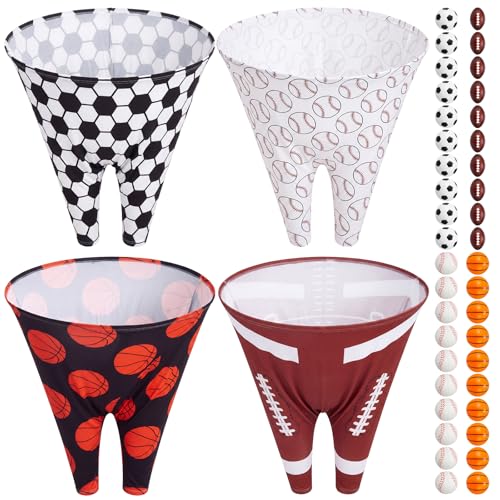 Granny Pants Yard Game, Baseball Soccer Game Outdoor Party Toss with 2.5 Inch Durable High-Bounce Balls, No Inflation Needed, Wind-Resistant for Backyard, Family Reunion & Easter - style: Ball Sports