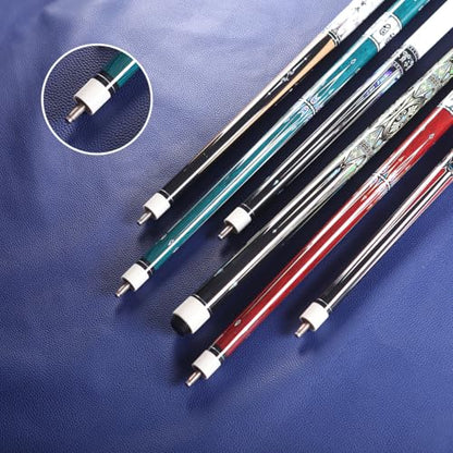 58 inch Canadian Maple Billiard Pool Cue Stick, 13mm 1/2 Maple Billiard Pool Stick, House Bar Pool Table Sticks for Men(Numerous Styles to Choose from) - color: P02