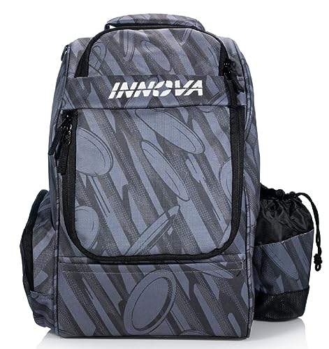 INNOVA Disc Golf 2019 Adventure Pack Backpack Disc Golf Bag - Black