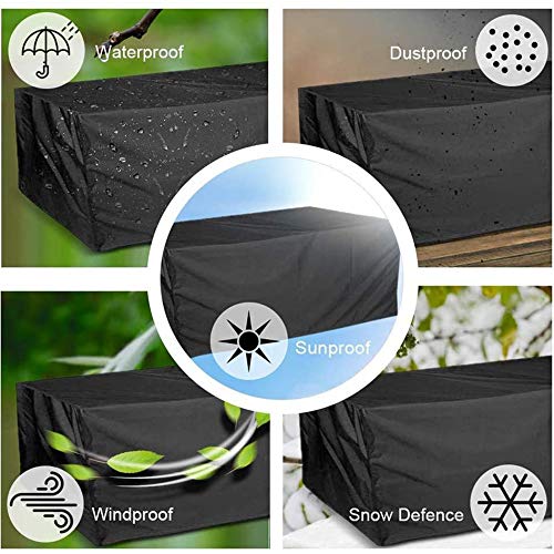 Foosball Table Cover Outdoor Heavy duty Waterproof Dust-proof Rectangular Universal Fit Cover Indoor Scratch Resistant for Game Room