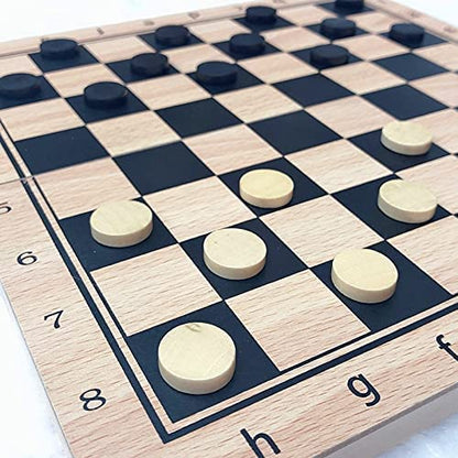 OLOTU Portable Chess Large Chess Checkers Backgammon 3 in 1 Chess Learning Set Outdoor Travel Games Without Magnetic Super Large Chess Set Funny - color: 29x29cm-
