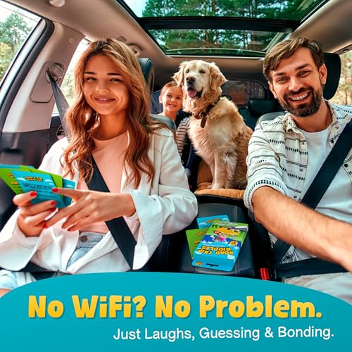 WELL BALANCED 120 Road Trip Riddles - Road Trip Car Game for Kids