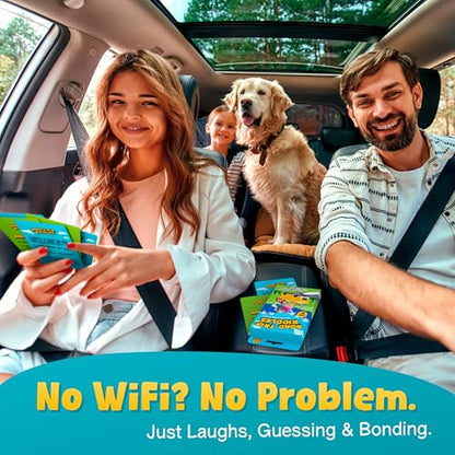 WELL BALANCED 120 Road Trip Riddles - Road Trip Car Game for Kids