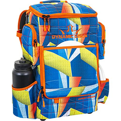 Dynamic Discs Combat Ranger Disc Golf Backpack | Large Bag w/Putter Pouch | 20+ Discs Capacity | Disc Golf Accessories - color: Toucan