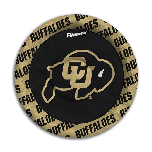 YouTheFan NCAA Colorado Buffaloes Flimzee Bean-Bag Flying Disc - style: Colorado Buffaloes
