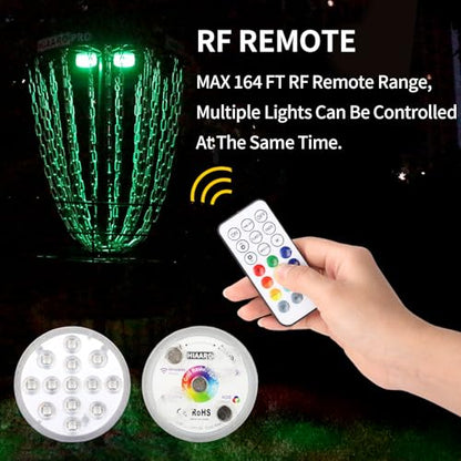 PRO Disc Golf Basket Set and Disc Golf LED Light Bundle Item