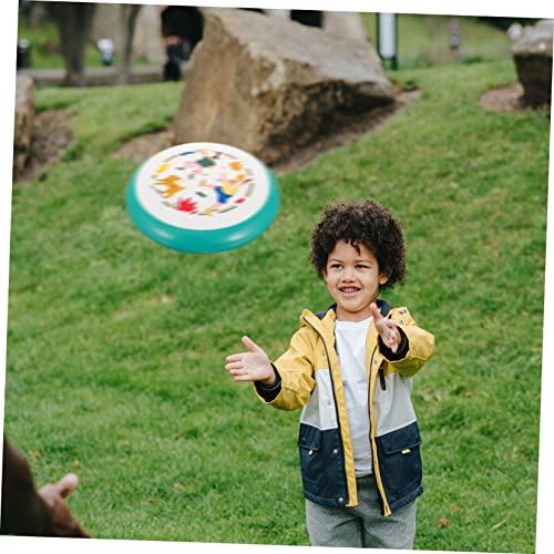 Boy Girl Flexible Flying Disc Toy Interactive Fun for Safe TPE Material Stylish Design for Backyard Games and Activities