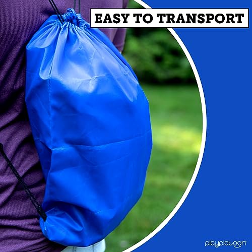 Play Platoon Bottle Jam Flying Disc Game for Teens & Adults to Play Outdoors - Yard Set Tailgate Party Game for Backyard and Beach - color: Traditional