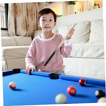 2Pcs Short Pool Cue Stick Set Convenient Billiard Cue Sticks for Home and Game Room for Pool Tables and Billiard Accessories