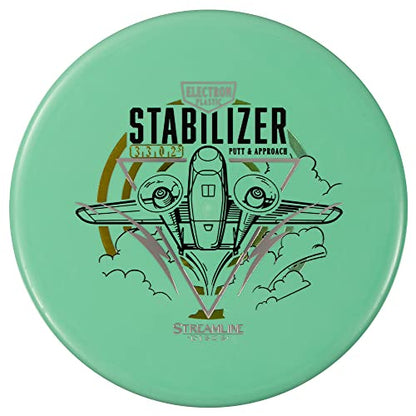 Streamline Discs Electron Stabilizer Disc Golf Putter (Choose Your Firmness/Colors May Vary) - size: 165-170g, style: Medium