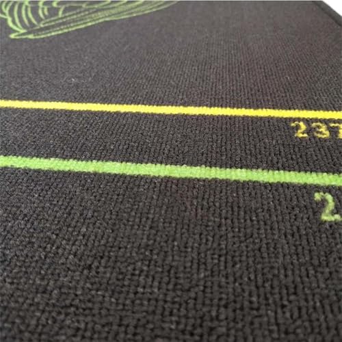 Professional Rubber Dart Mat, Non-Slip Dart Carpet with Throwing Line, Suitable for Indoor Halls, Rooms, Bars, Dart Courts