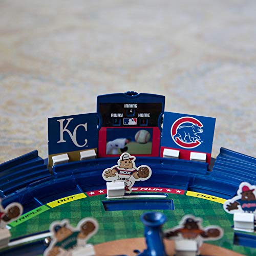 Fat Brain Toys MLB Slammin' Sluggers Baseball Game - Tabletop Stadium, Ages 6+