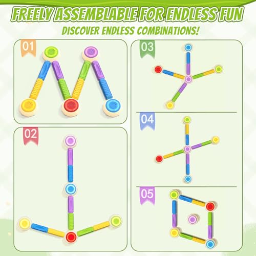 HYES Light Up Stepping Stones & Balance Beams for Kids 1-3, 13PCS Non-Slip Sensory Obstacle Course with Piano Music, Game Spinner & 30 Cards, Indoor Outdoor Toddler Toys Gifts for Boys Girls Ages 3-5 - style: 5 LED Pads & 8 Beams