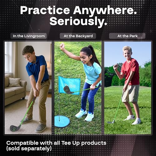 PGA Tour Tee-Up 3-Piece Set - color: Right Handed Player Height 4'7" - 5'2"