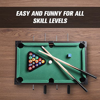 HMQQ Billiards Ball (1 1/2" Children Pool Ball with Complete 16 Ball Set, one Box)