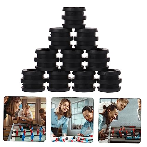 Abaodam 15pcs Plastic Foosball Bushings Table Football Bearing Rods for Standard Game Tables Easy to Install Wear-Resistant Replacement Parts for Enhanced