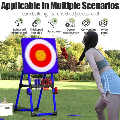 Axe Throwing Game Set - Axe Target Dart Set，Throw Target Game Set, Suitable for Family Parties, Camping and Team Building Games for Adults and Children