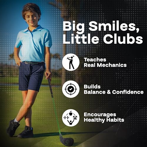 PGA Tour Tee-Up 3-Piece Set - color: Left Handed Player Height 4'7" - 5'2"