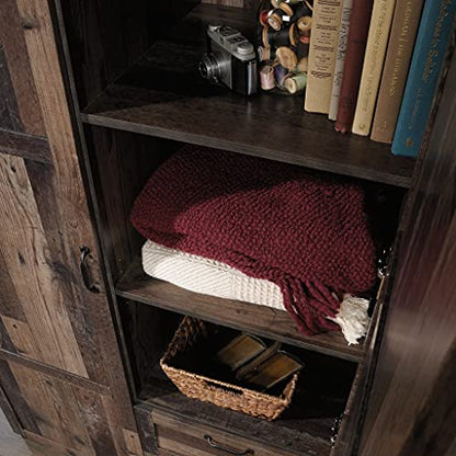 Sauder Miscellaneous Storage Wardrobe/Storage Cabinet/Pantry Cabinet, Reclaimed Pine Finish | Miscellaneous Storage - color: Reclaimed Pine