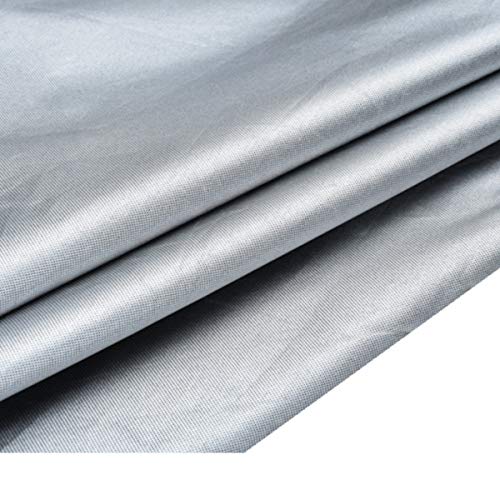 SagaSave 7/8/9 Feet Billiard Table Dust Cover Sports Pool Table Cover Heavy Duty Waterproof Indoor Outdoor Furniture Dust Protection Black/Silver - color: Black