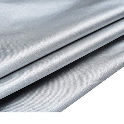 SEIWEI 8ft Billiard Table Dust Cover Outdoor Pool Table Cover Foldable and Waterproof Silver - color: Sliver, size: 8ft