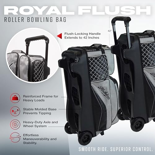 KR Strikeforce Royal Flush Triple Roller Bowling Bag - USA