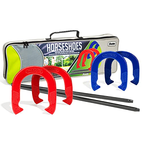 Franklin Sports Intermediate Horseshoes Set - style: Intermediate