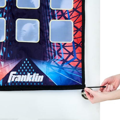 Franklin Sports MLB and NFL Target Toss Game - Kids Over The Door Mini Throwing Game - Perfect Indoor Toy for Kids - style: Tic-Tac-Toe