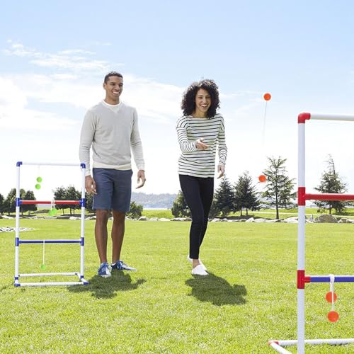 KH Ladderball Balls Set 6 Pack Replacement Balls Ladder Toss Game Balls Soft Golf Balls Safe for Kids - color: Orange,Lime Green