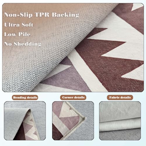 Lava Area Rug, Rock Red Lava Rug, 3D Optical Illusion Flame Rugs, Rock Rugs, Washable & Non Slip & Soft Nature Rock Carpet for Living Room, Bedroom, Office (9' x 12' (Rectangular)) - color: Multi 5, size: 9' x 12' (Rectangular)