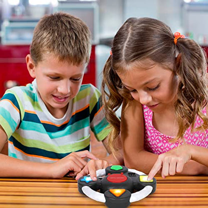 Point Games Handheld Memory Game, Kids Electronic Games, Sequence Fun for Kids with Lights & Sounds, Brain Challenge for Boys & Girls Ages 8+ - style: Star Memory Flash