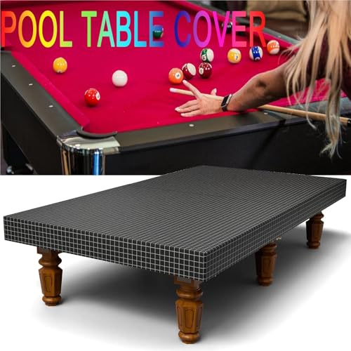 Heavy Duty Billiard Pool Table Cover Waterproof & Tearproof Dustproof Air Hockey Table Covers for Pool Table 7/8/9FT(284x157x21cm) - color: 284x157x21cm