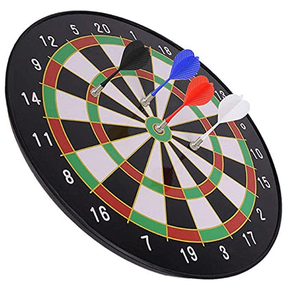 Accmor 24 pcs +24 pcs Magnetic Darts Bundle, Safe Plastic Darts Replacement Dart for Magnet Dartboard