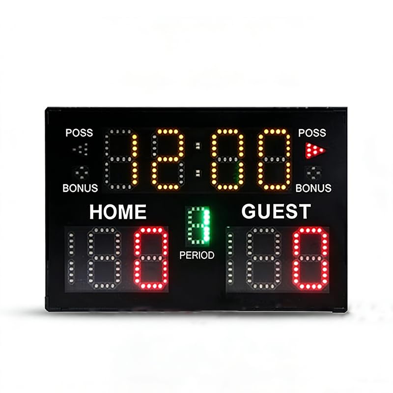Basketball Game Electronic Scoreboard 24 Second Timer Scoreboard