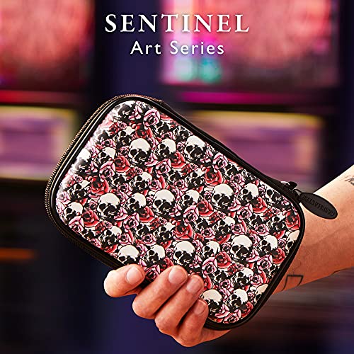 Casemaster Sentinel Dart Case Sinister Skulls Art Series - Holds 6 Darts - color: Sinister Skulls