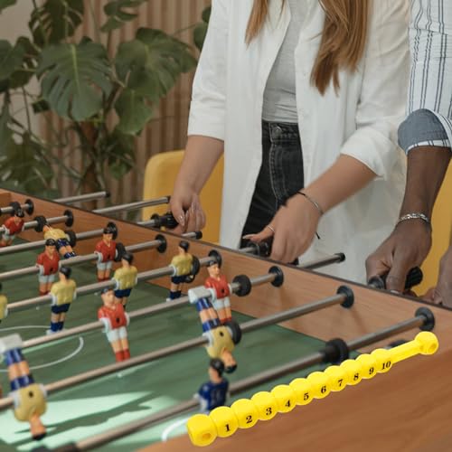 GANAZONO Foosball Score Counter, 2pcs Game Room Standard Soccer Scoreboard Accessory Universal Score Keeper for Custom Shuffleboard Air Hockey Table Easy Install Game Table Replacement Part