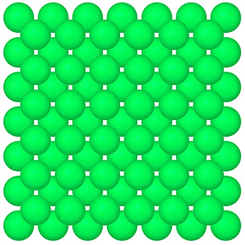 Hanaive 100 Pack Table Tennis Balls Multi Colored 40mm Plastic Balls Bulk Washable Small Game for Carnival Pool Games, Party Decoration Pet Toy - color: Light Green